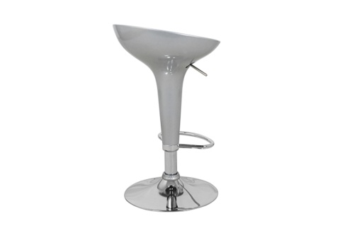 Стул барный Бомба серебро